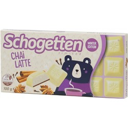 Schogеtten. Новый год. Chai Latte (Чай и Корица) 100 гр. карт.упаковка