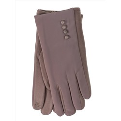 Утепленные женские перчатки, цвет бежево-коричневый