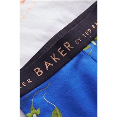 Baker by Ted Baker Blue Pleated T-Shirt And Leggings Set