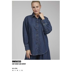 9WS0233  SHIRT DENIM FLUIDO CONFORT