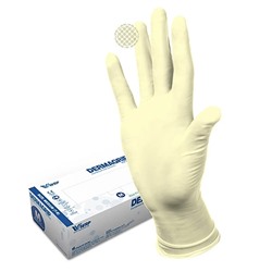 Перчатки смотровые Mercator Medical PROTECT р-р L нитрил нестер неопудр текстур на пальцах NPFP-L №1 (100)