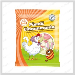Конфеты "Маленькие птичьи яйца" из молочного шоколада Pienia Linnunmunia 130 гр