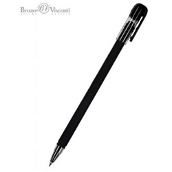 Ручка шариковая 0.5 мм "FirstWrite. Black" синяя 20-0235 Bruno Visconti