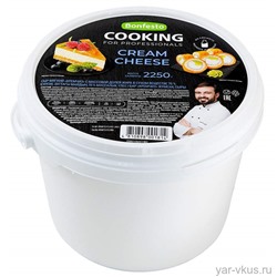 Сыр КремЧиз мягкий 70% тм CooKing ведро 2,25кг 1*4/60