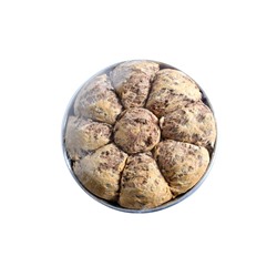 Халва арахисовая 3 кг с какао (метал.поднос) ВБ