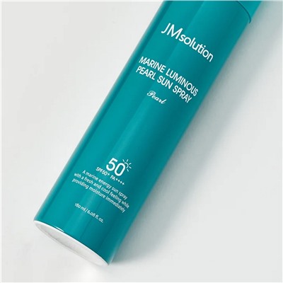 JMsolution Солнцезащитный спрей с экстрактом жемчуга / Marine Luminous Pearl Sun Protection Sun Spray SPF50+PA+++, 180 мл