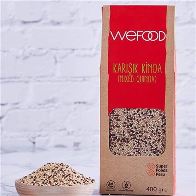 Смешанная киноа Wefood 400 гр