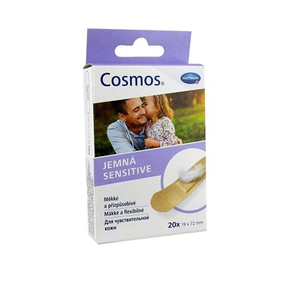 Пластырь COSMOS Sensitive для чувствит. кожи 20шт