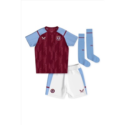 Fanatics Red Aston Villa Home Infant Kit T-shirt 2023-24