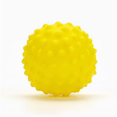Игрушки для собак. Мячик с пищалкой «Жёлтый», d=6,5 см