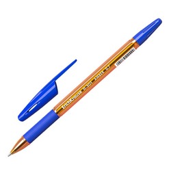 Ручка шариковая неавтомат. Erich Krause R-301AmberStick&G 0,7,син,манж