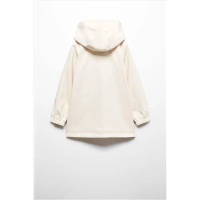 Mango Raincoat Hooded Jacket