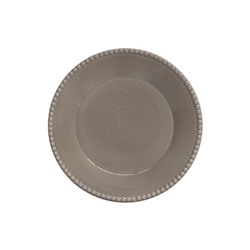 Тарелка обеденная 26см (т.серый) "Tiffany" без инд.упаковки.