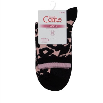 Носки для женщин, Conte, CE CLASSIC, 441, пепельно-розовые