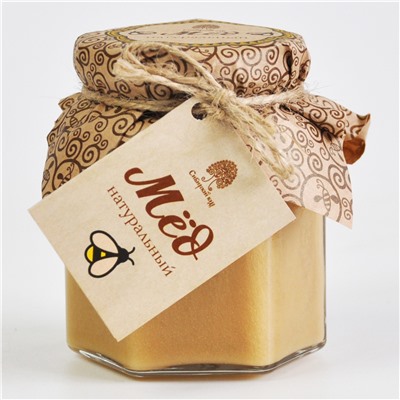 Мёд  разнотравье натуральный Сибирский Кедр 220 гр