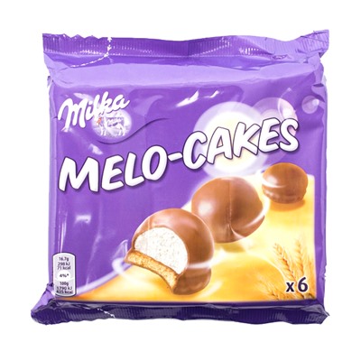 Милка ПЕЧЕНЬЕ "MELOCAKES" (Печенье суфле) 100 гр.