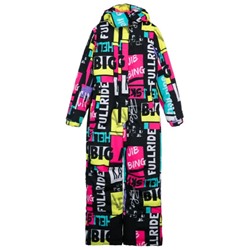 32321194 Комбинезон текстильный с полиуретановым покрытием для девочек
