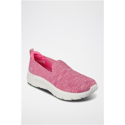 Slip-on Go Walk Flex Rosa jaspeado