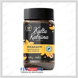 Кофе растворимый Kulta Katriina 100 гр ст/банка