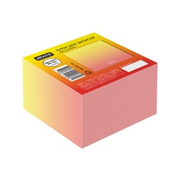 Блок для записей Attache Selection 90x90x50 Градиент, оранжевый