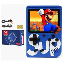 Игровая консоль Game Box SUP Mini 400 игр (синий)