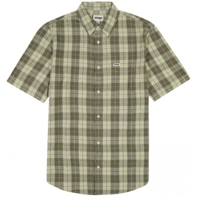 Рубашка мужская SS 1 PKT SHIRT DUSTY OLIVE