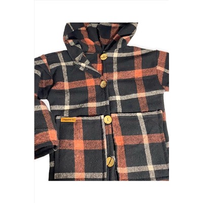 Рубашка-пальто лесоруба Zxcasdf