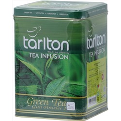 TARLTON. Tea Infusion. Green Tea GP1 250 гр. жест.банка (Уцененная)