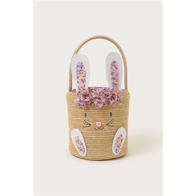 Monsoon Natural Easter Bunny Basket