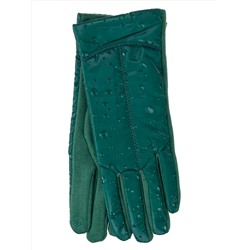 Женские демисезонные перчатки , цвет зеленый