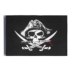 Флаг "Пираты", 90 х 150 см, полиэстер