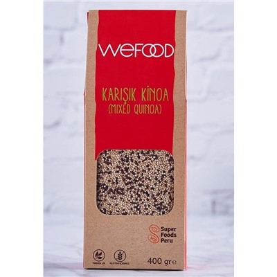 Смешанная киноа Wefood 400 гр