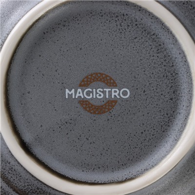 Салатник фарфоровый Magistro Urban, 260 мл, d=12 см, цвет серый