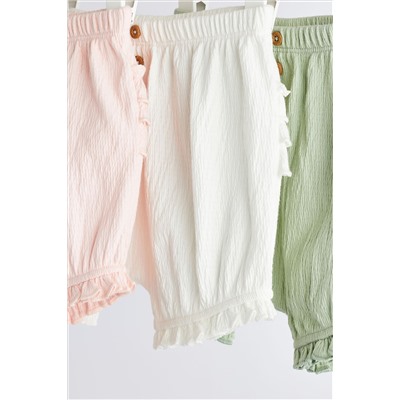 Pink Baby Shorts 3 Pack