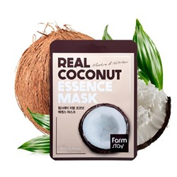 [FARMSTAY] Маска тканевая д/лица КОКОС REAL COCONUT ESSENCE MASK 23мл