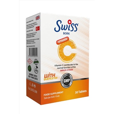 SWISS Bork C Эфирный витамин 30 тб