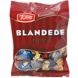 Toms Blandede Toffées 160g