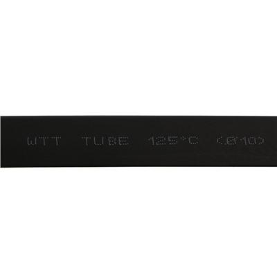 Термоусаживаемая трубка 10/5 мм, черная, упаковка 20 шт. по 1 м