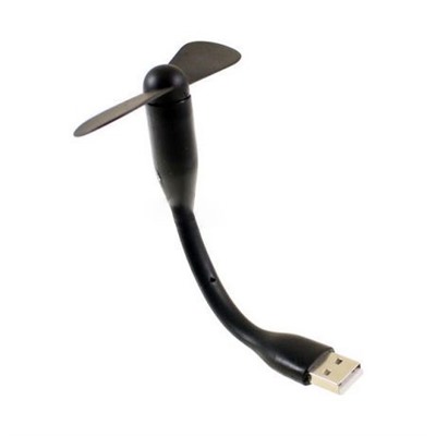 Гибкий USB-вентилятор (черный)