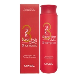[MASIL] Шампунь для волос восстанавливающий АМИНОКИСЛОТЫ Masil 3 Salon Hair CMC Shampoo, 300 мл