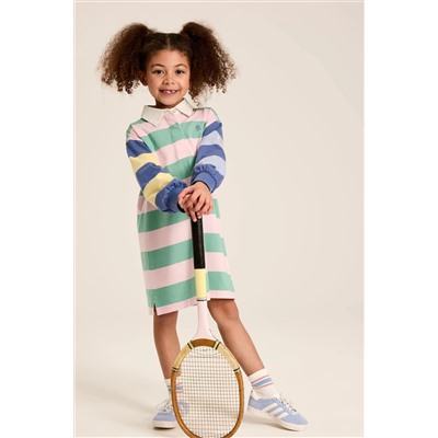 Joules Emmie Jersey Polo Shirt Dress