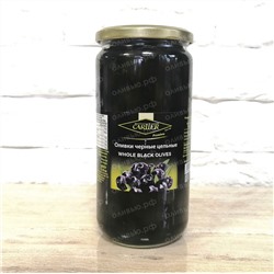 Оливки черные с косточкой CARTIER 665 гр (Марокко)