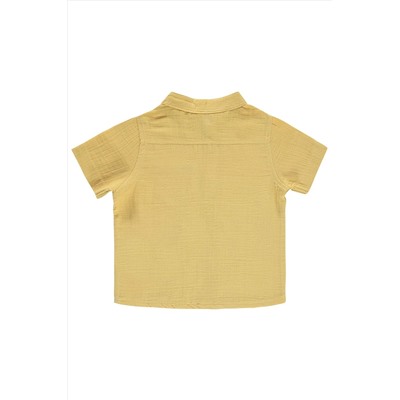 Рубашка для мальчика 2-5 лет Желтая 401403732Y31