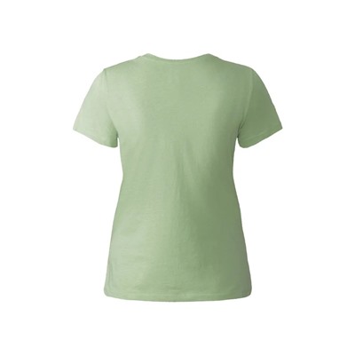 esmara® Damen T-Shirt, mit Rundhalsausschnitt