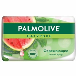 Мыло туалетное 90 г, PALMOLIVE НАТУРЭЛЬ "Летний арбуз", освежающее, 32940, 8693495032940