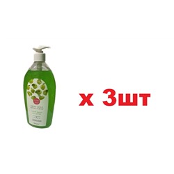 Magrav 4/5 Крем-мыло для душа 800мл Green apple and Vanilla milk 3шт