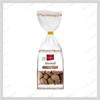 Миндаль в молочном шоколаде с корицей Favorina 200 гр