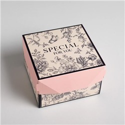 Коробка складная «Special for you», 12 × 8 × 12 см