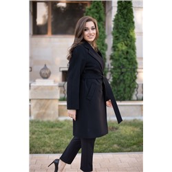 Пальто женское демисезонное 23220 (черный)