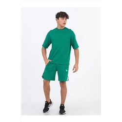 Комплект хлопковых шорт оверсайз для мальчика 23YTKME7029